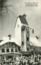 Black forest village storks
