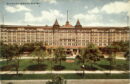 Chicago beach hotel front view