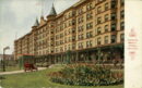 Chicago beach hotel yard & car