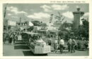 Chicago fair midway scene tram