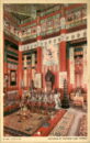 Chinese lama temple interior