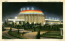 Ford exposition bldg by night wf
