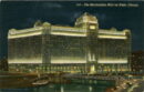 Merchandise mart by night card