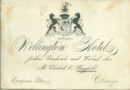 Wellington hotel card